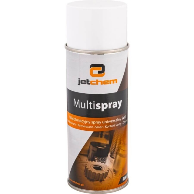 Multispray to płynny smar wielofunkcyjny w puszce 400 ml. Uniwersalne zastosowanie w domu, fabryce i warsztacie