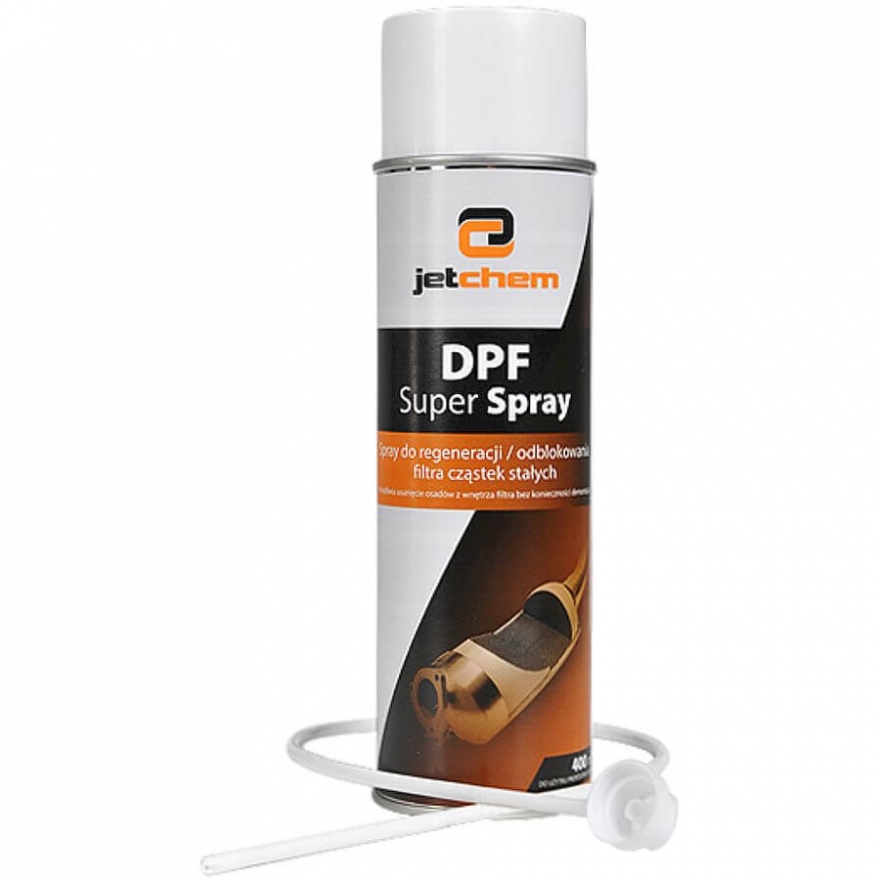 Spray DPF & Cat Super Spray - spray do DPF, który czyści zapchany filtr cząstek stałych. Czyszczenie DPF spray